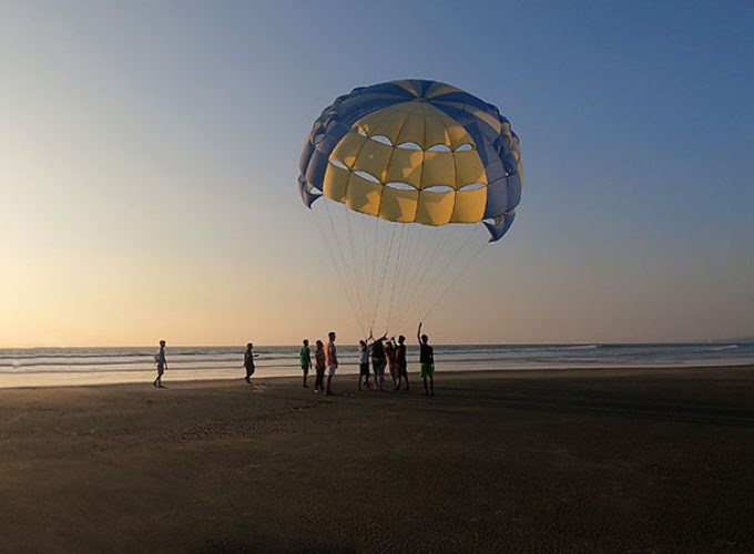 Parasailing at Cox’s Bazar